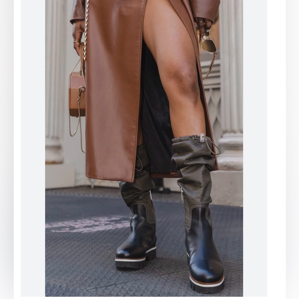 Aquatalia Marlo Water Resistant
Knee High Boot In Nocolor size 10 Women’s New